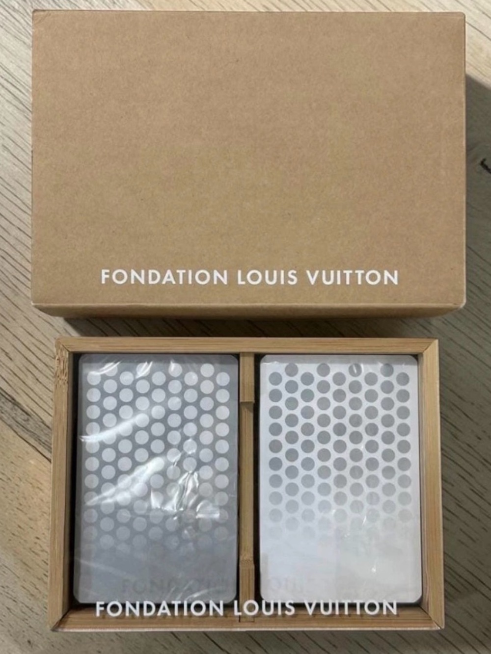 Louis Vuitton Foundation Playing Cards